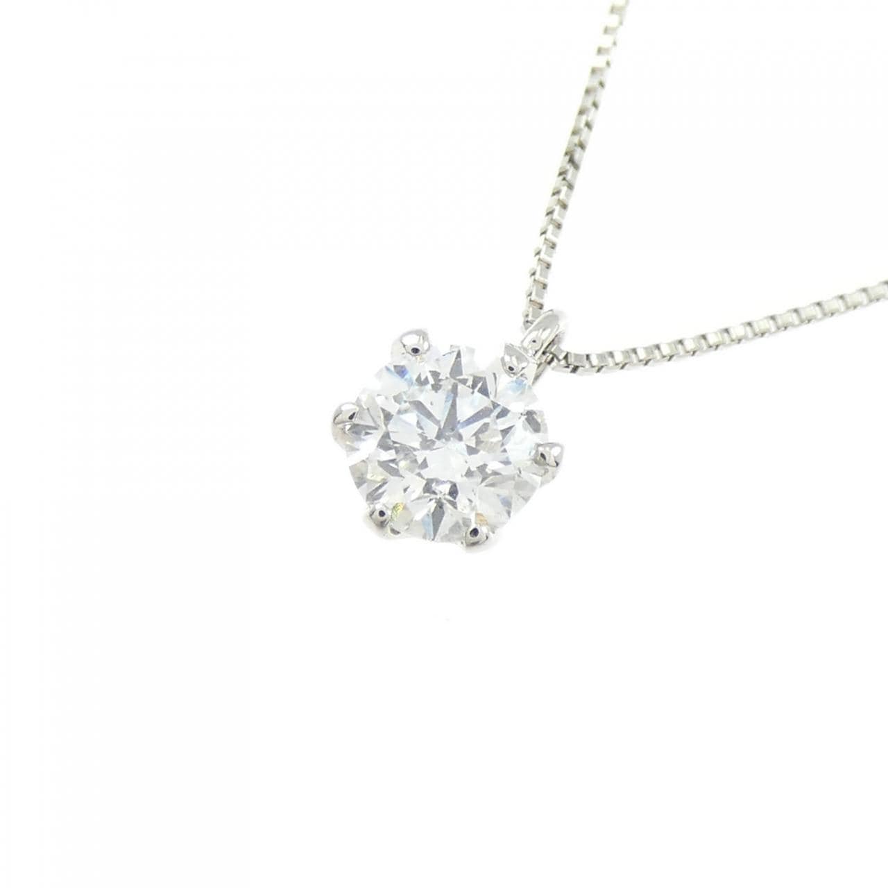 PT900/PT850 ダイヤモンド ネックレス 0.509CT D SI2 Good