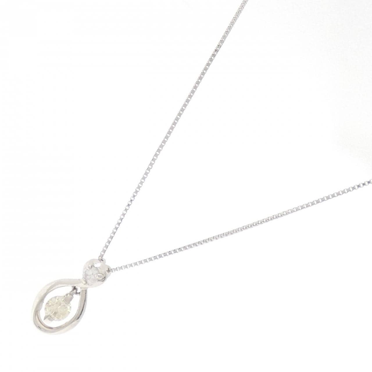 PT900/PT850 ダイヤモンド ネックレス 0.25CT