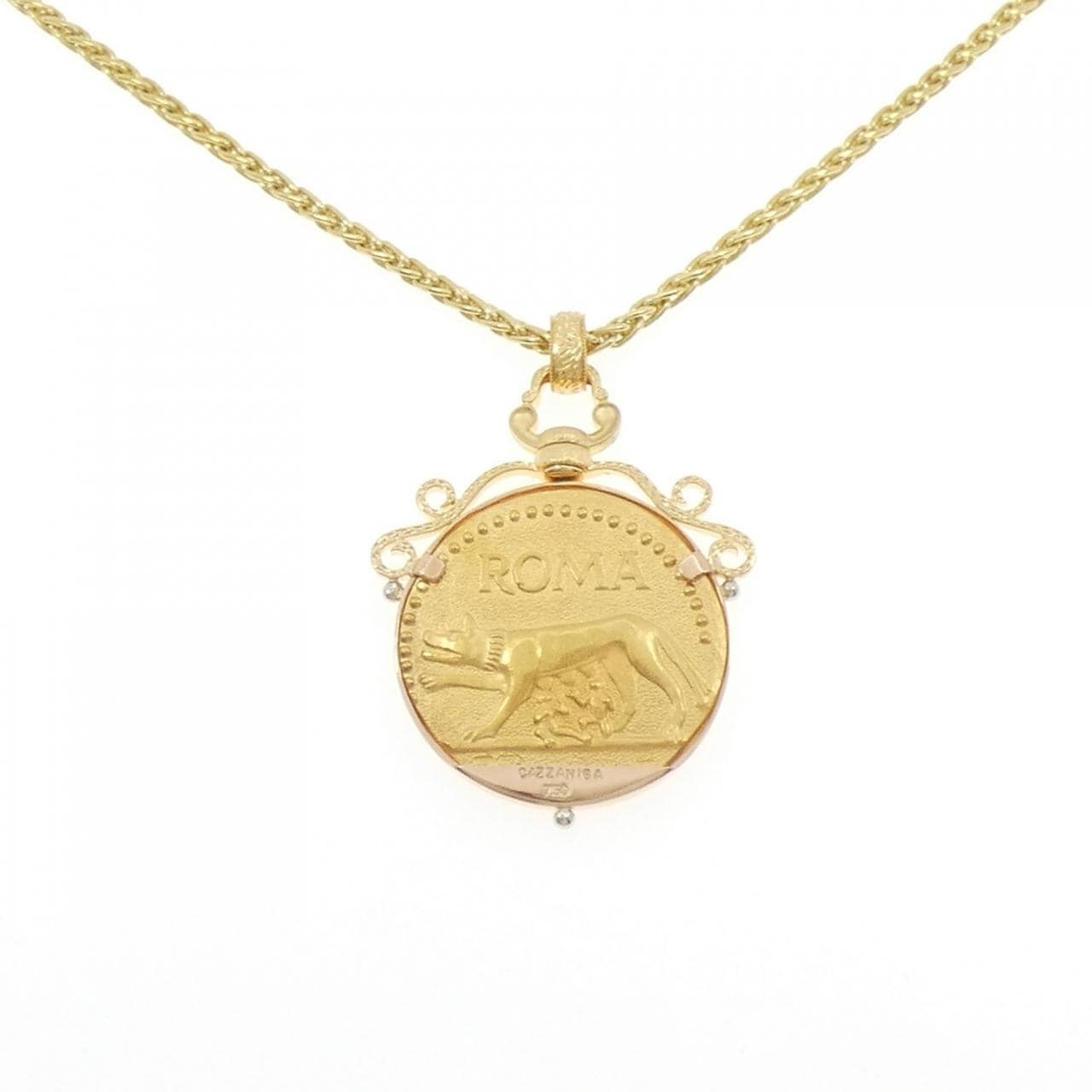 CAZZANIGA 750 Three-Color Necklace