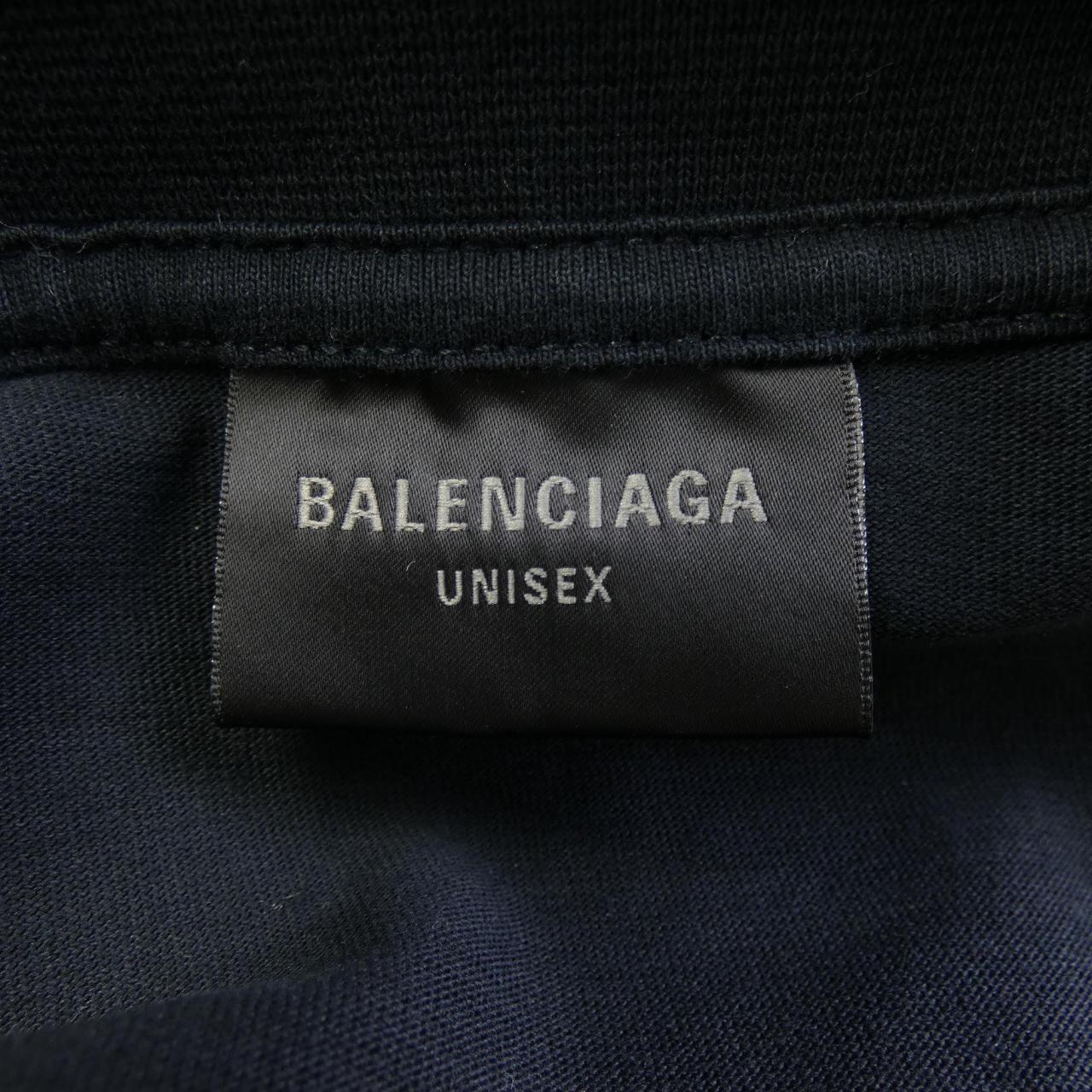 バレンシアガ BALENCIAGA TAPED BALENCIAGA BACK 764235 TSVG2 UNISEX Tシャツ