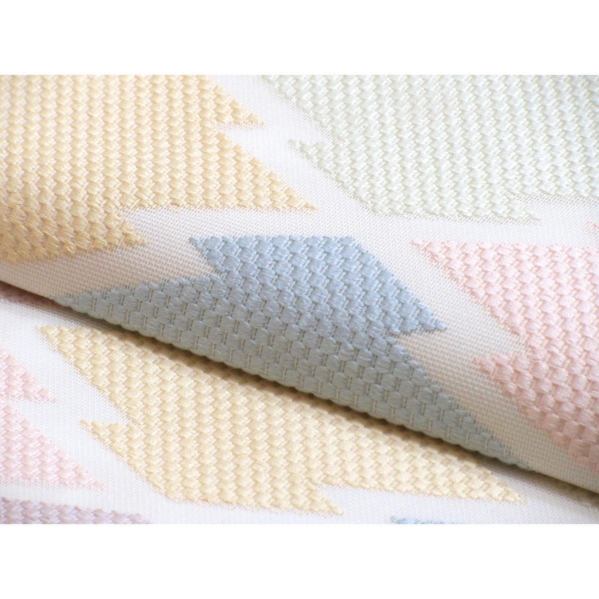 夏袋帯　唐織　本袋　全通柄