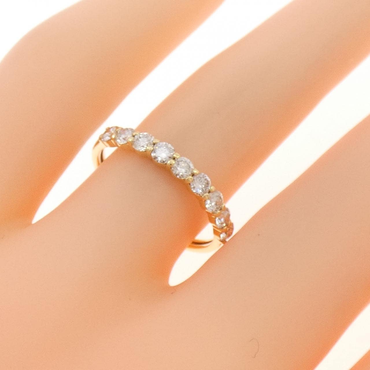 K18YG ダイヤモンド リング 0.50CT