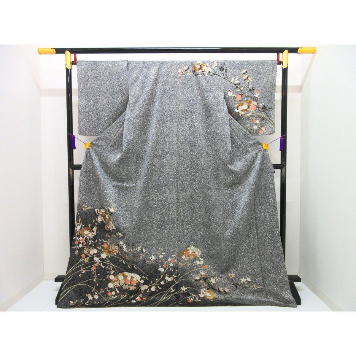 訪問着　友禅金彩加工　身幅Ｌ寸