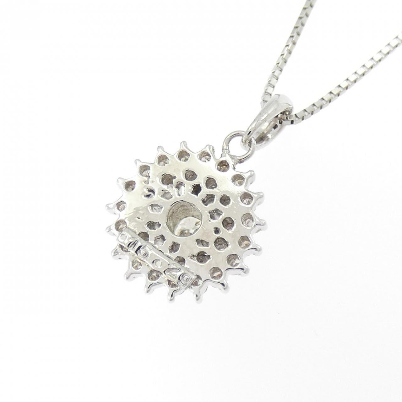 PT900/PT850 ダイヤモンド ネックレス 0.15CT