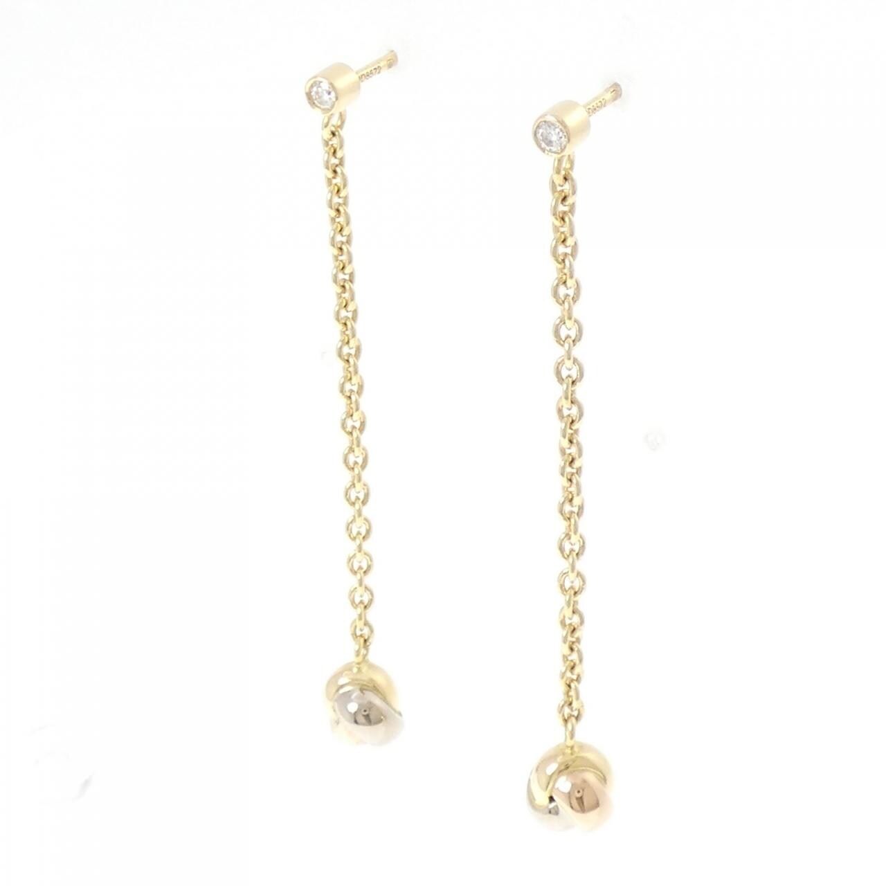 カルティエ ベビートリニティ ピアス