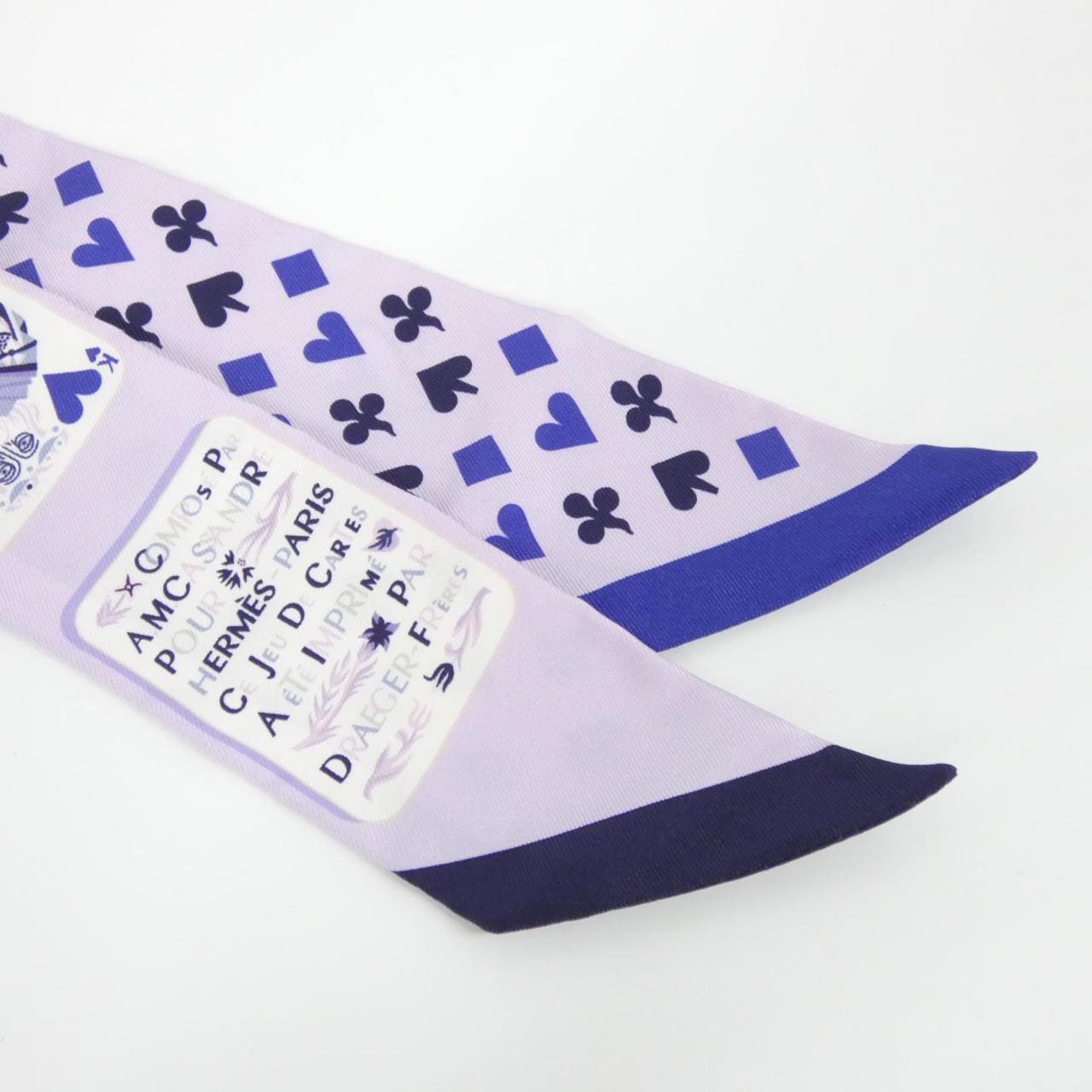 エルメス JEU DE CARTES ツイリー 063169S スカーフ