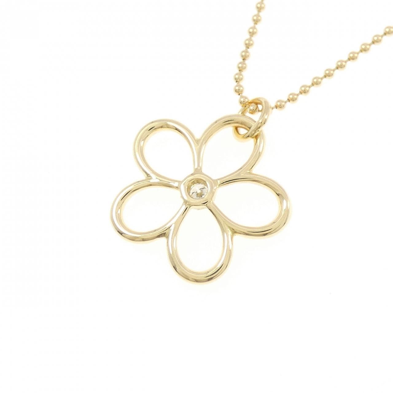 ティファニー ガーデン フラワー オープン ネックレス