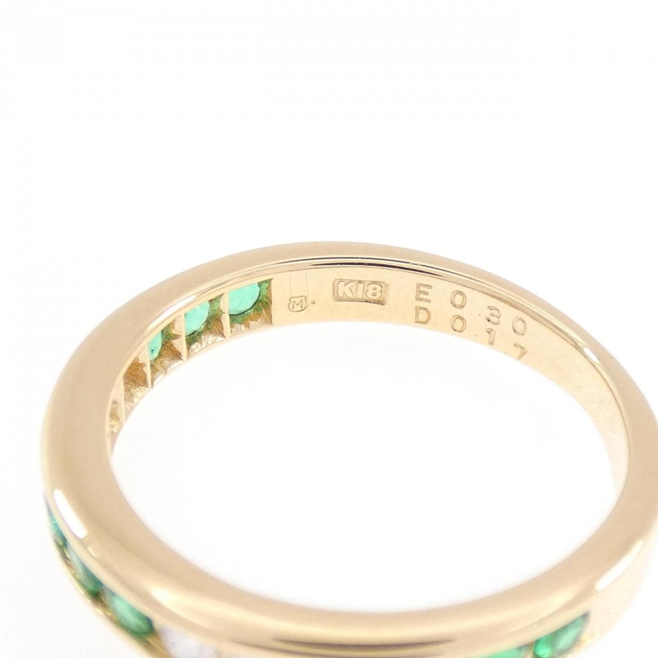 ミキモト エメラルド リング 0.30CT