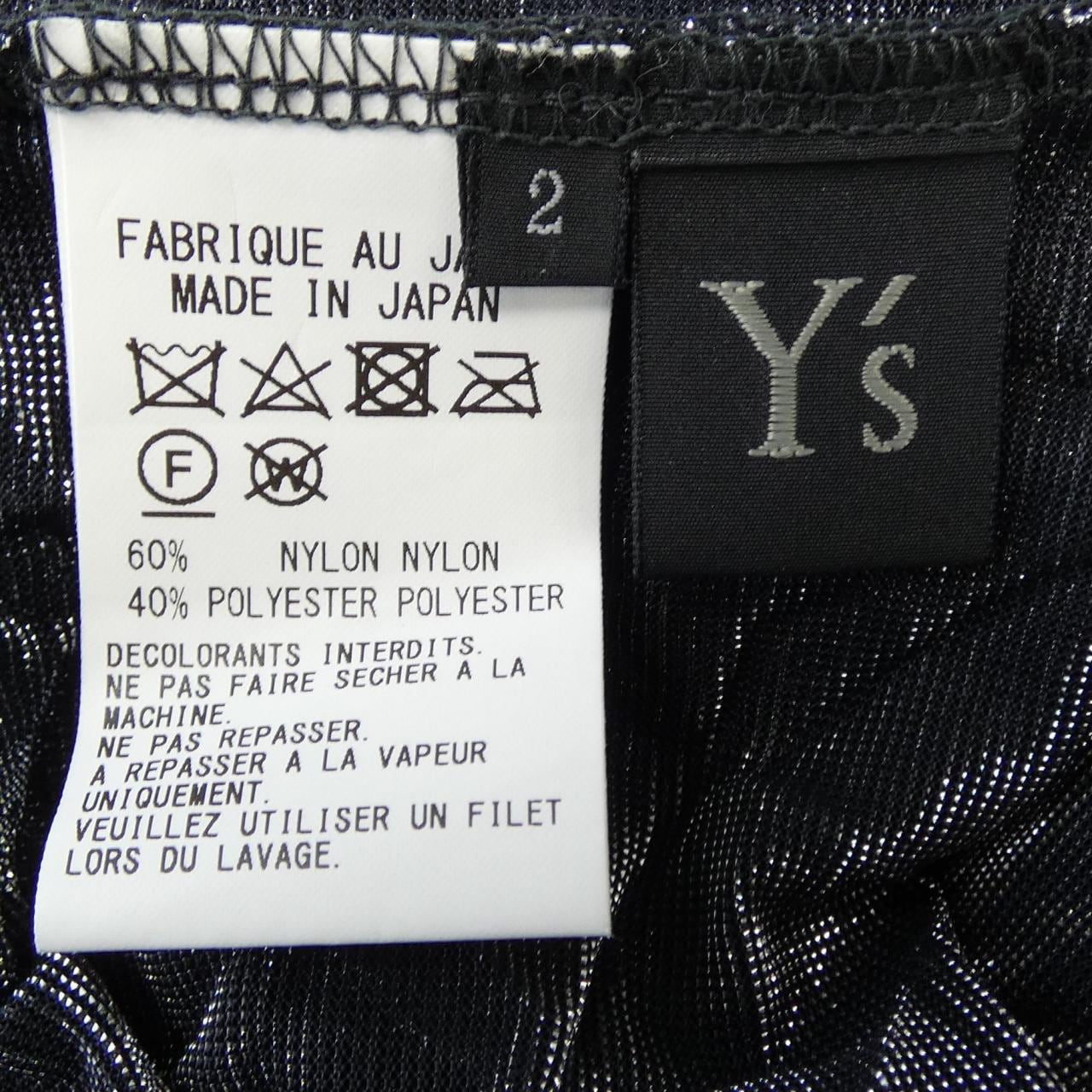 ワイズ Y's YS-T72-561 シャツ