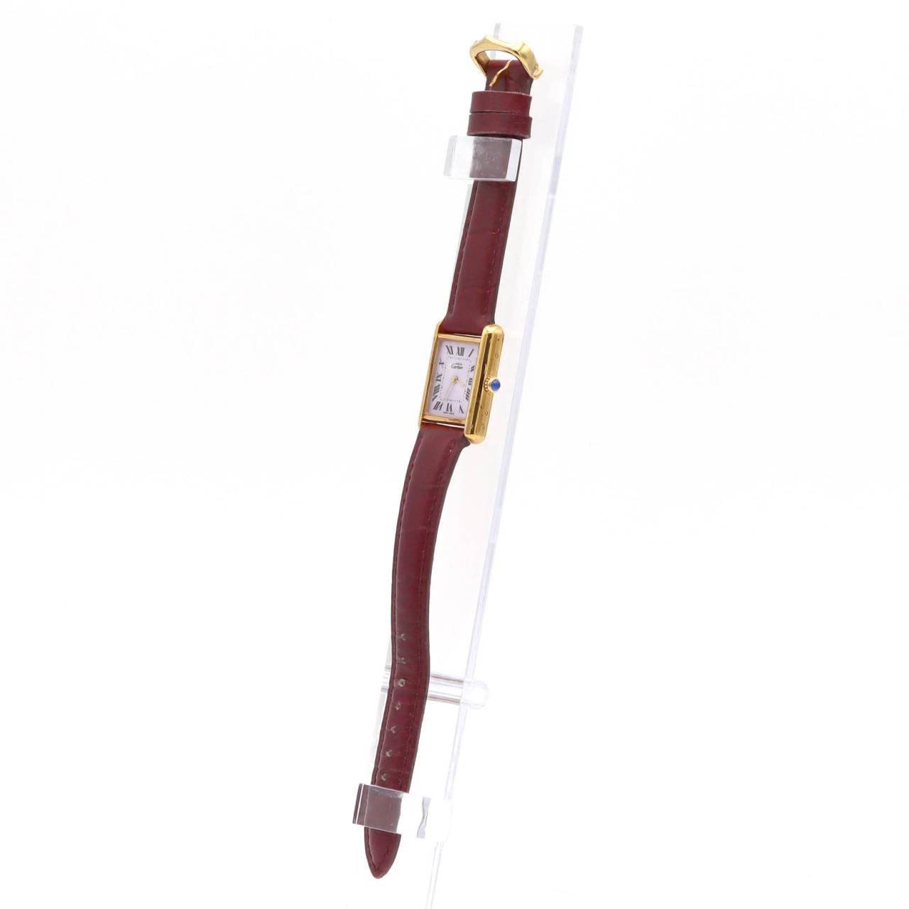 【ノーメンテナンス還元価格】カルティエ マストタンク SM GP W1017554 GP クォーツ