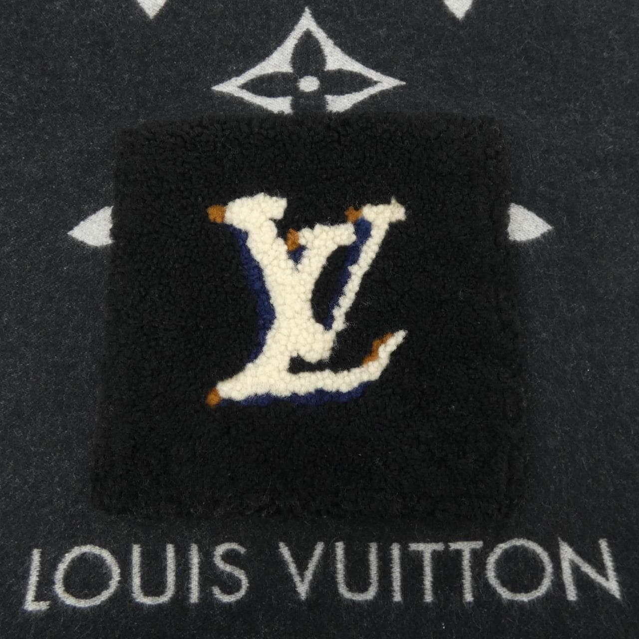 ルイヴィトン LOUIS VUITTON エシャルプ レイキャビック ムートンテディ M76567 MUFFLER