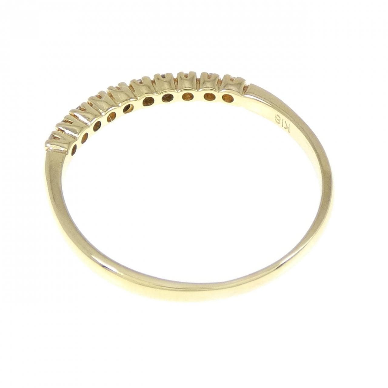 K18YG ダイヤモンド リング 0.10CT