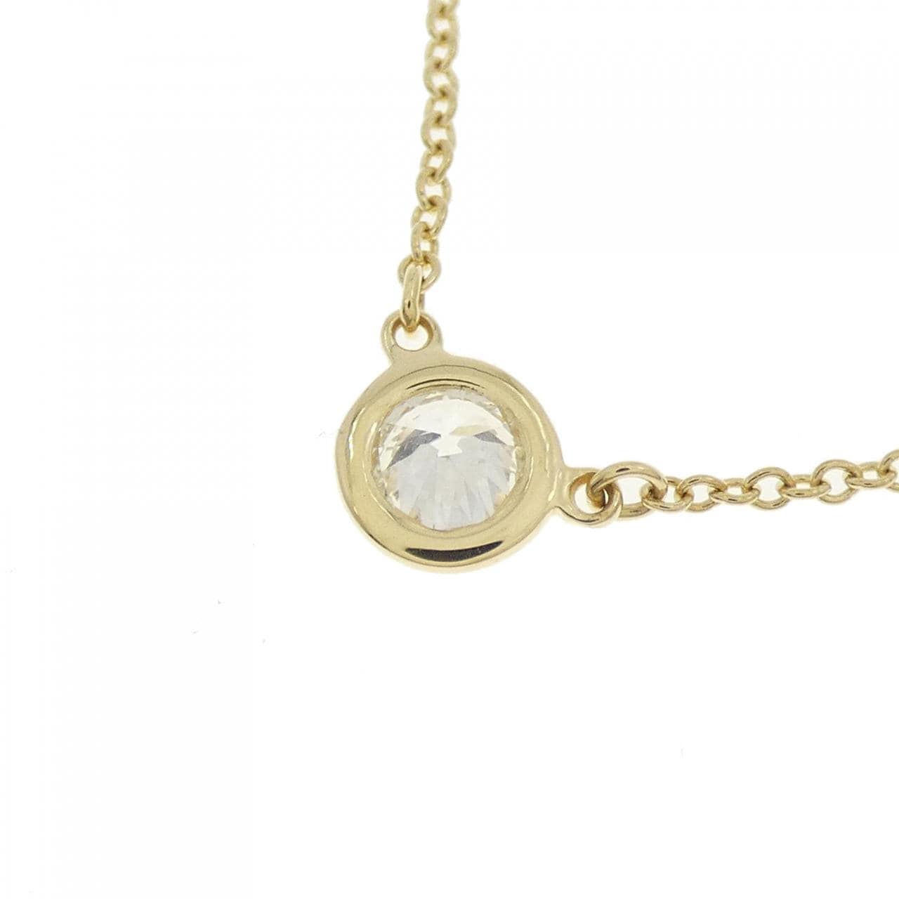 ティファニー バイザヤード ネックレス 0.25CT H VS2 3EXT