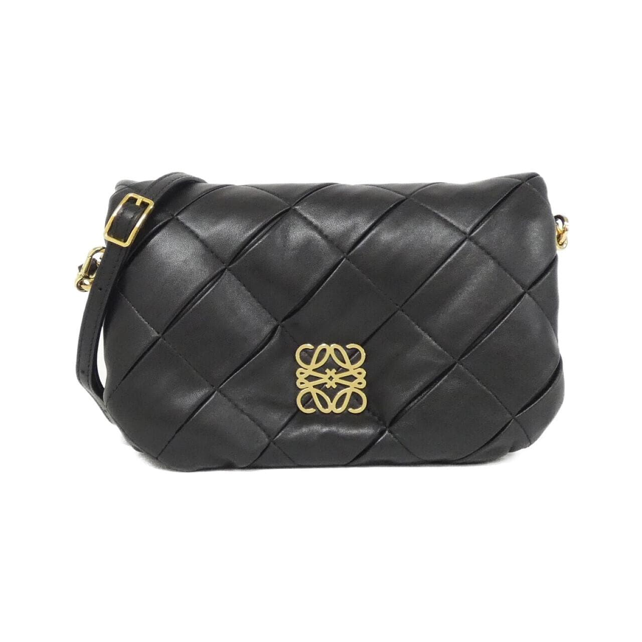 ロエベ ゴヤ パファー プリーツ ミニ A896W56X05 ショルダーバッグ