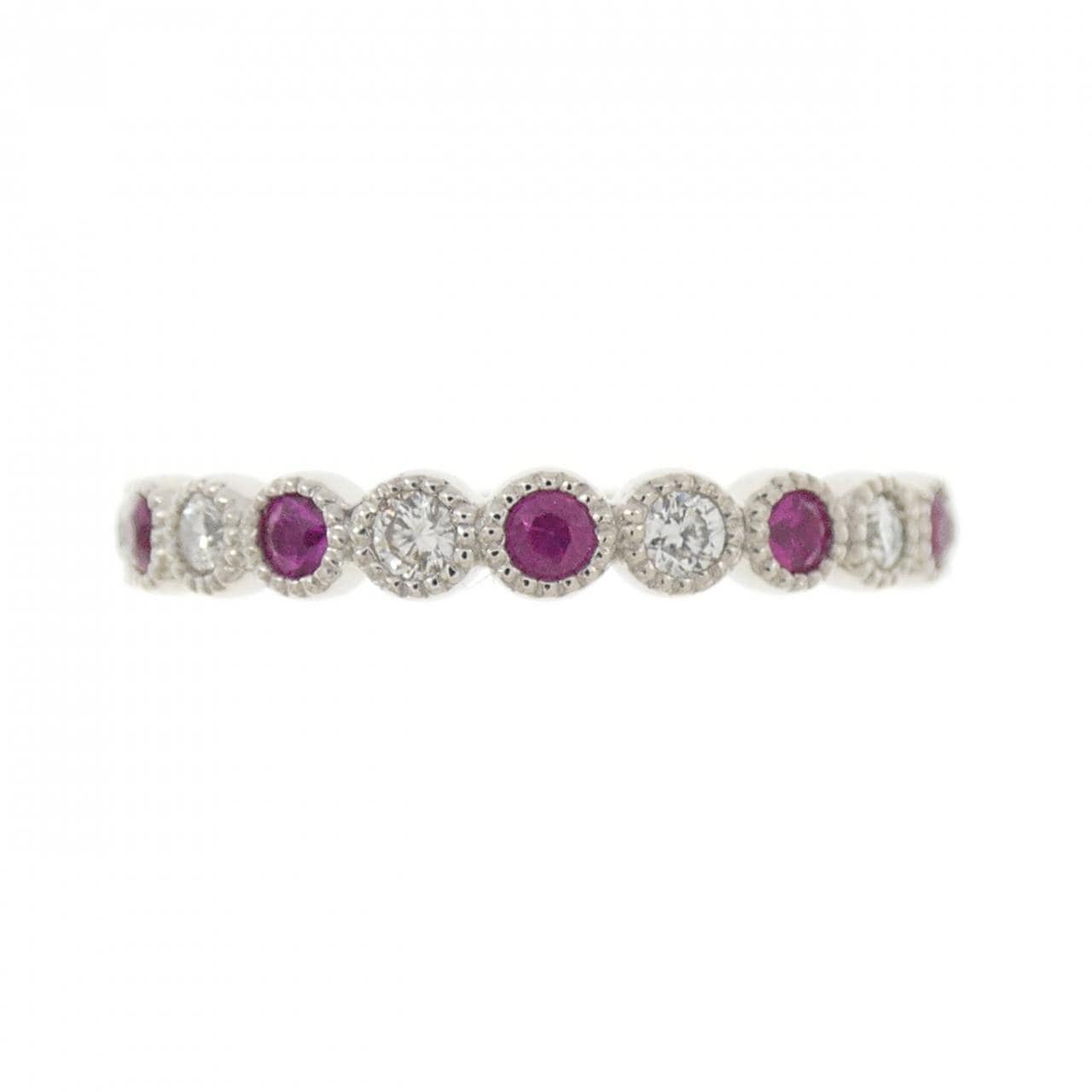 PT900 ルビー リング 0.18CT