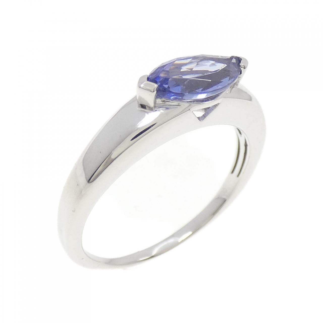 K18WG Tanzanite ring 1.00CT