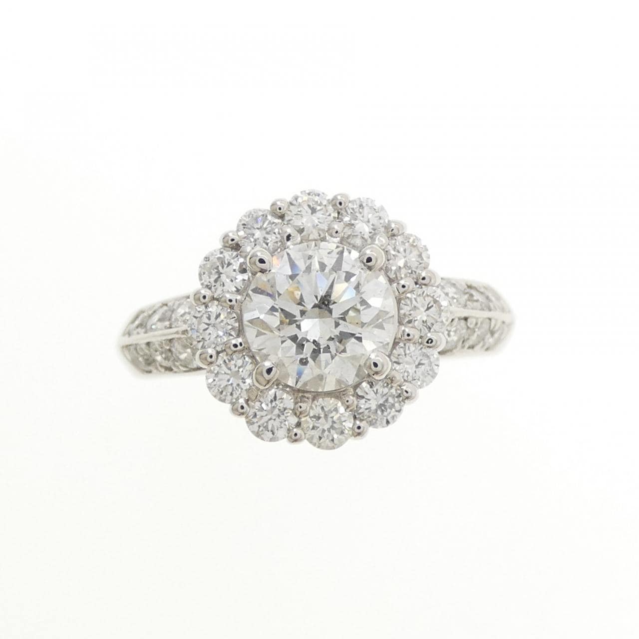 PT900 ダイヤモンド リング 1.010CT G SI2 VG