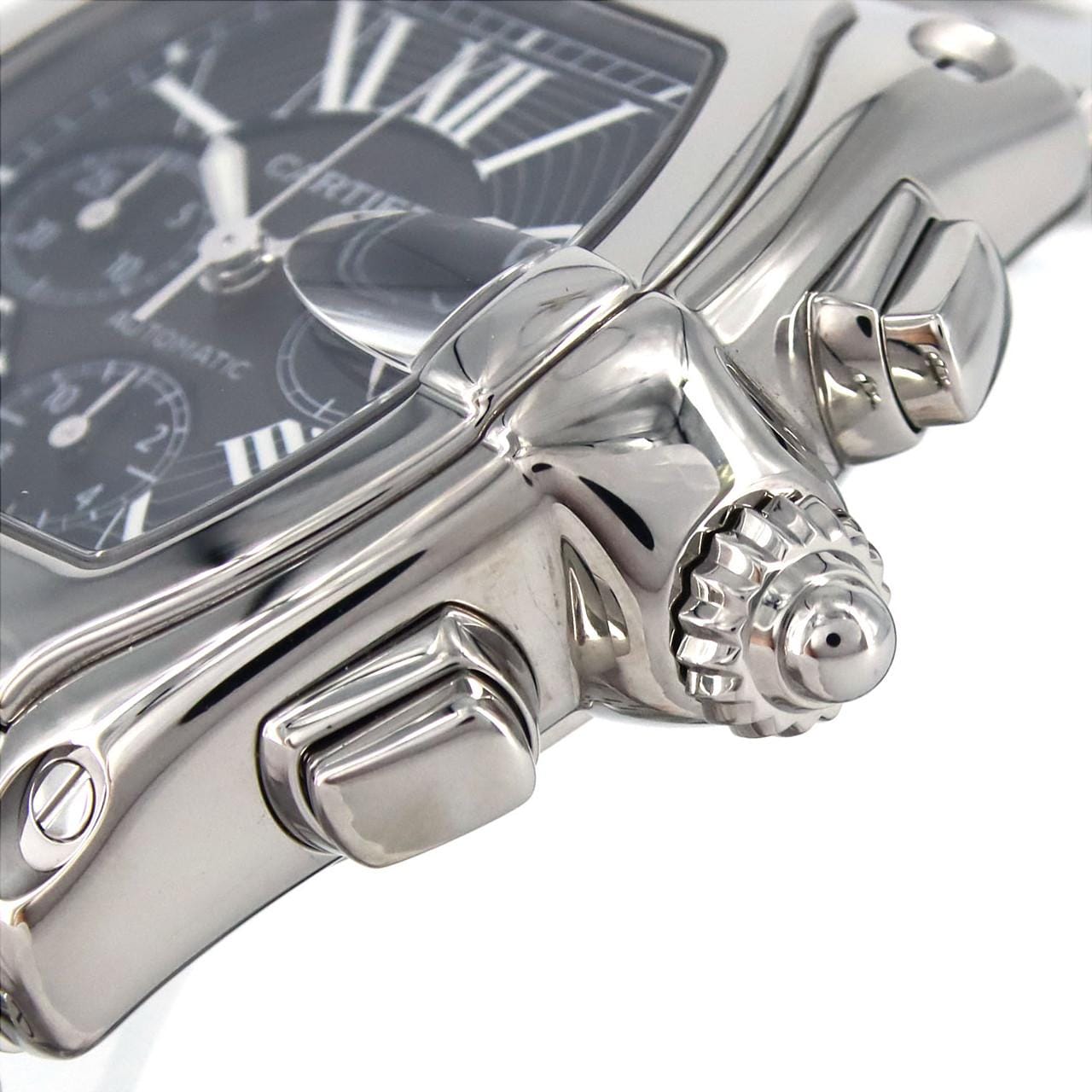 Cartier Roadster 计时码表 XL W62020X6 SS自动上弦