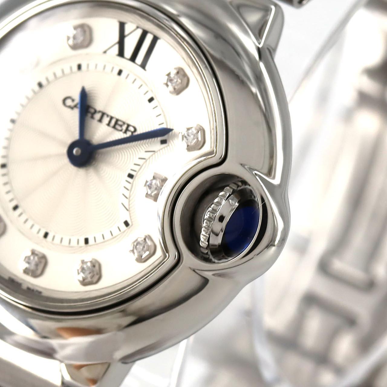 カルティエ バロンブルーSM･11P WE902073 SS クォーツ