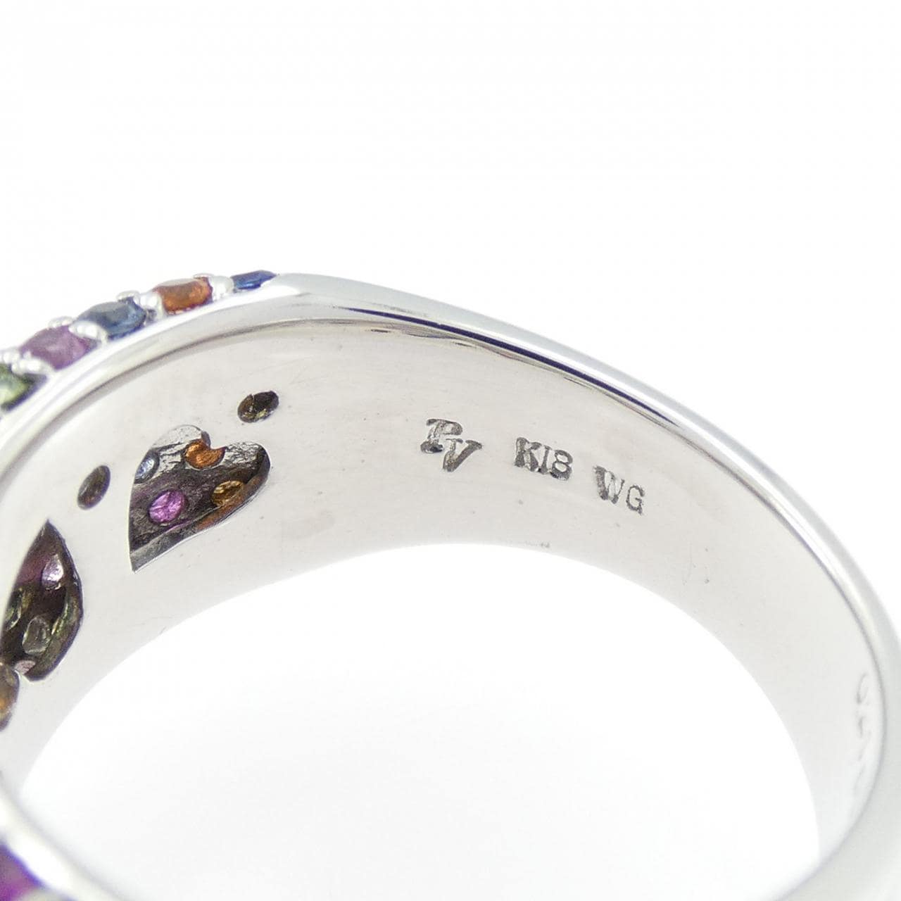 ポンテヴェキオ サファイヤ リング 2.04CT