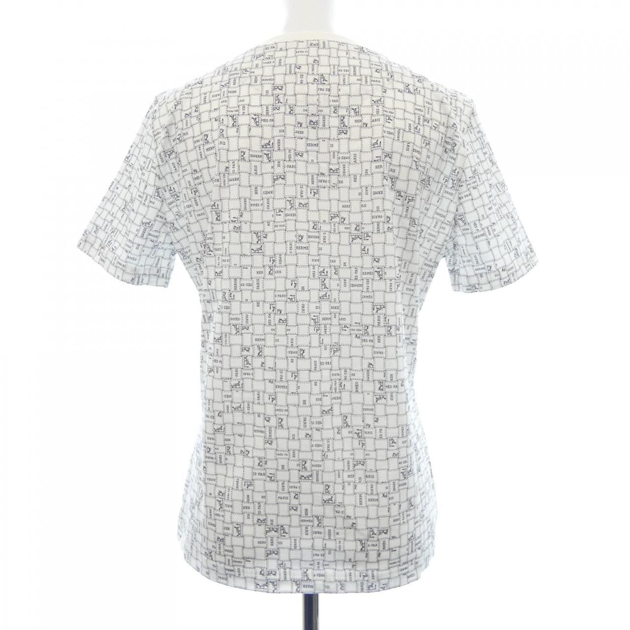 エルメス HERMES BOLDUC AU CARRE ボルデュックチェック 5E4645DK Tシャツ