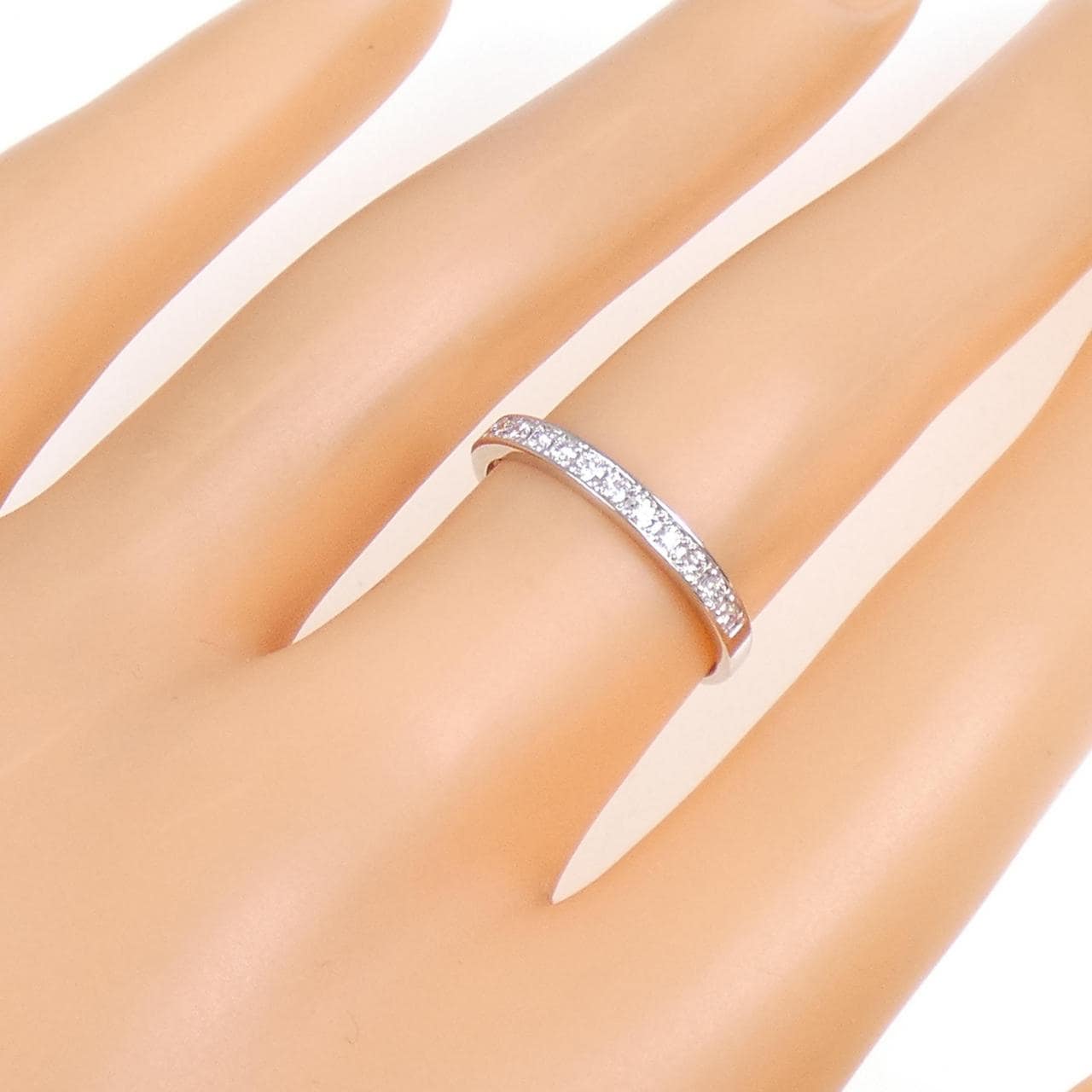 PT950 ダイヤモンド リング 0.18CT