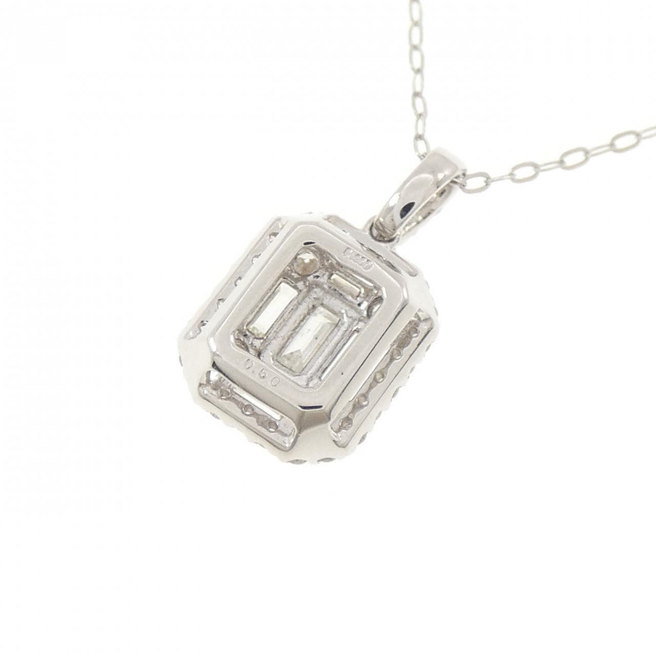PT900/PT850 ダイヤモンド ネックレス 0.50CT