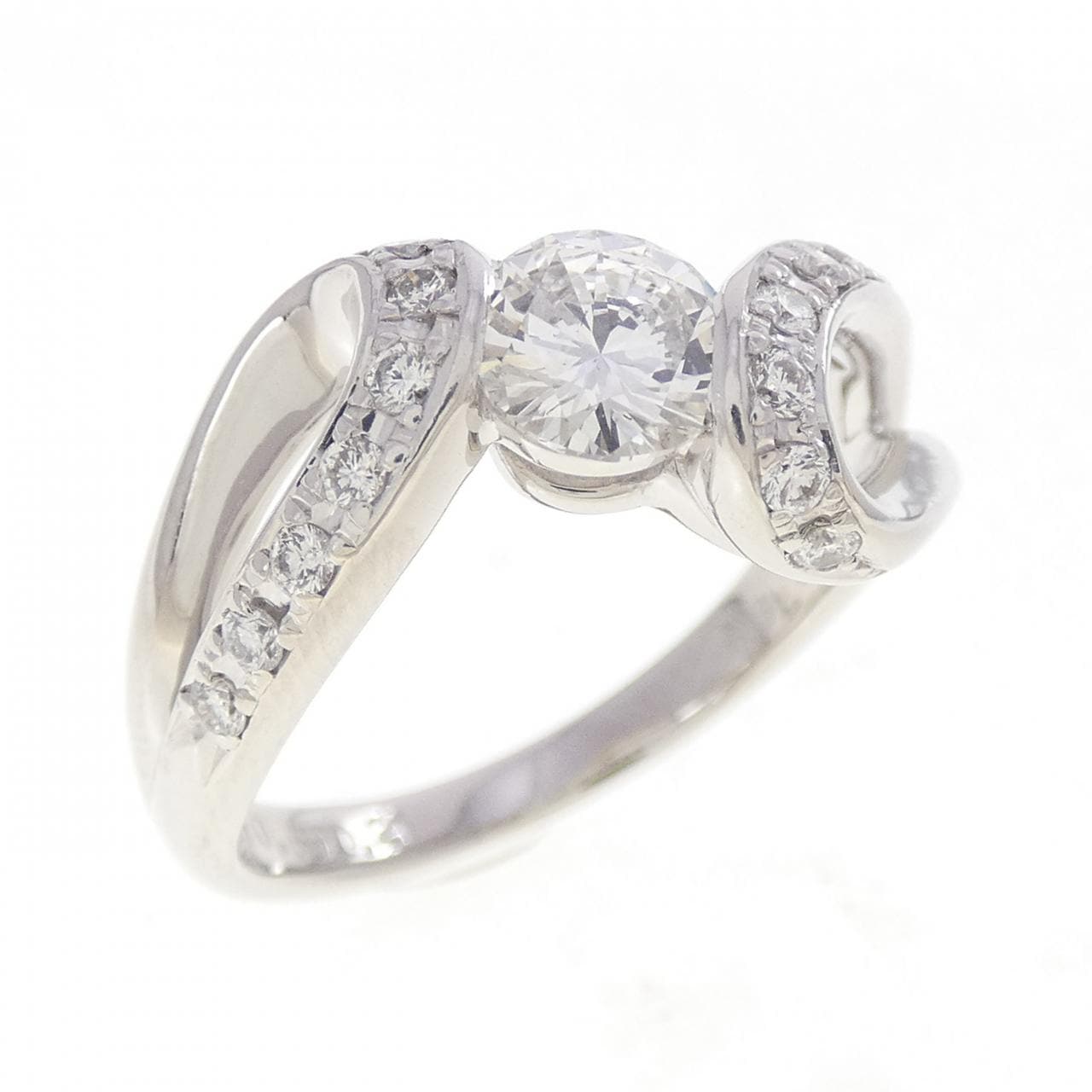 PT900 ダイヤモンド リング 0.59CT