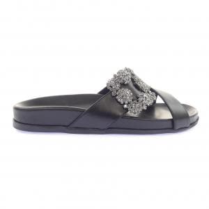マノロブラニク MANOLO BLAHNIK CHILANGI チランギ ジュエルバックル サンダル