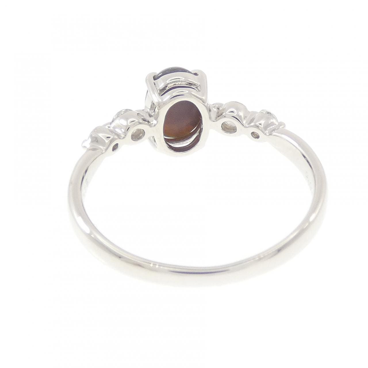 PT900 ブラックオパール リング 0.54CT