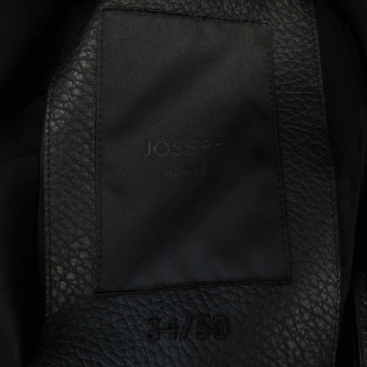 ジョセフオム JOSEPH HOMME LW JI CA 0201 レザーライダースジャケット