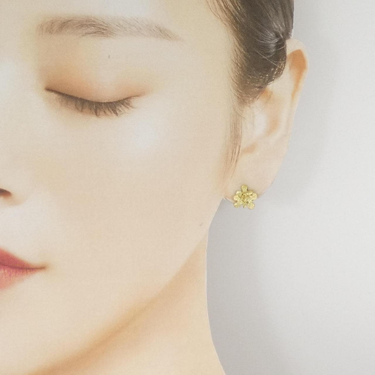 K18YG ピアス 片耳