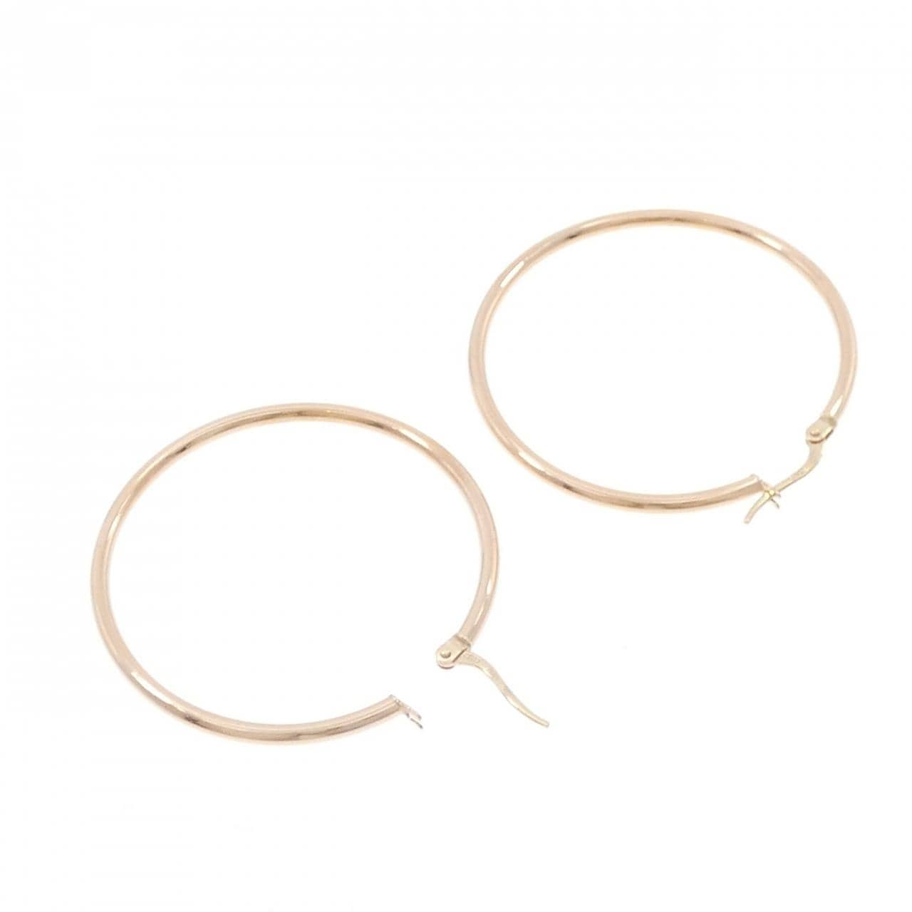 750PG hoop earrings