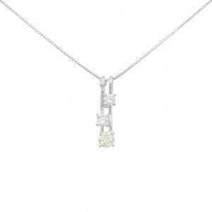 PT900/PT850 ダイヤモンド ネックレス 0.30CT
