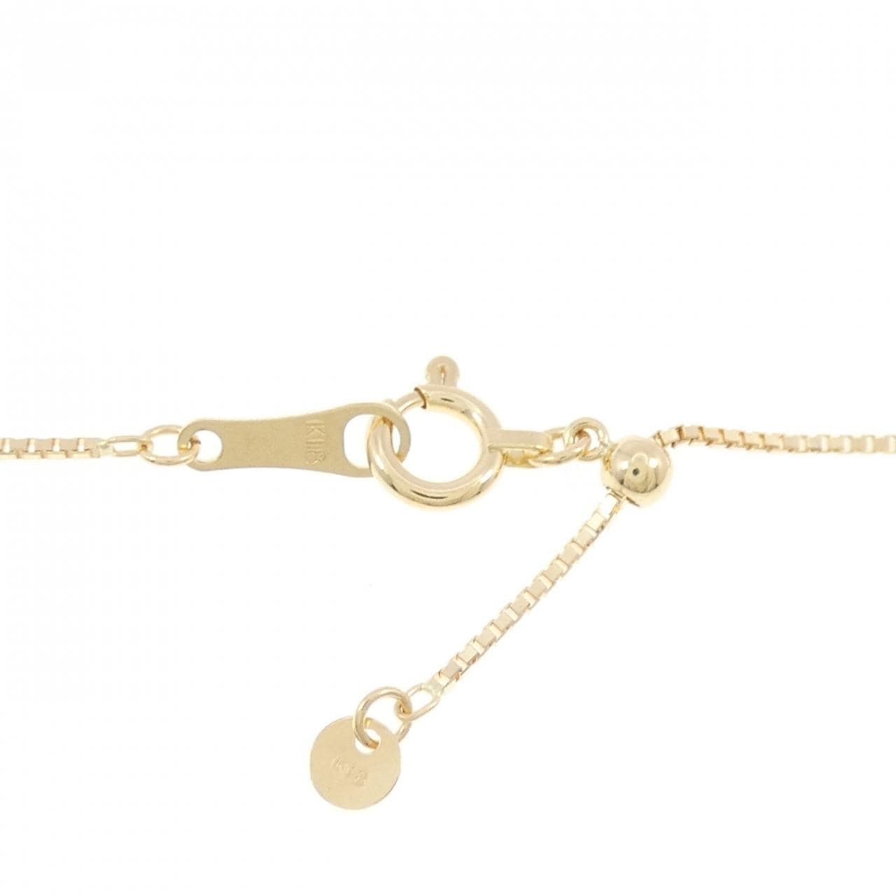 K18YG ダイヤモンド ネックレス 0.36CT