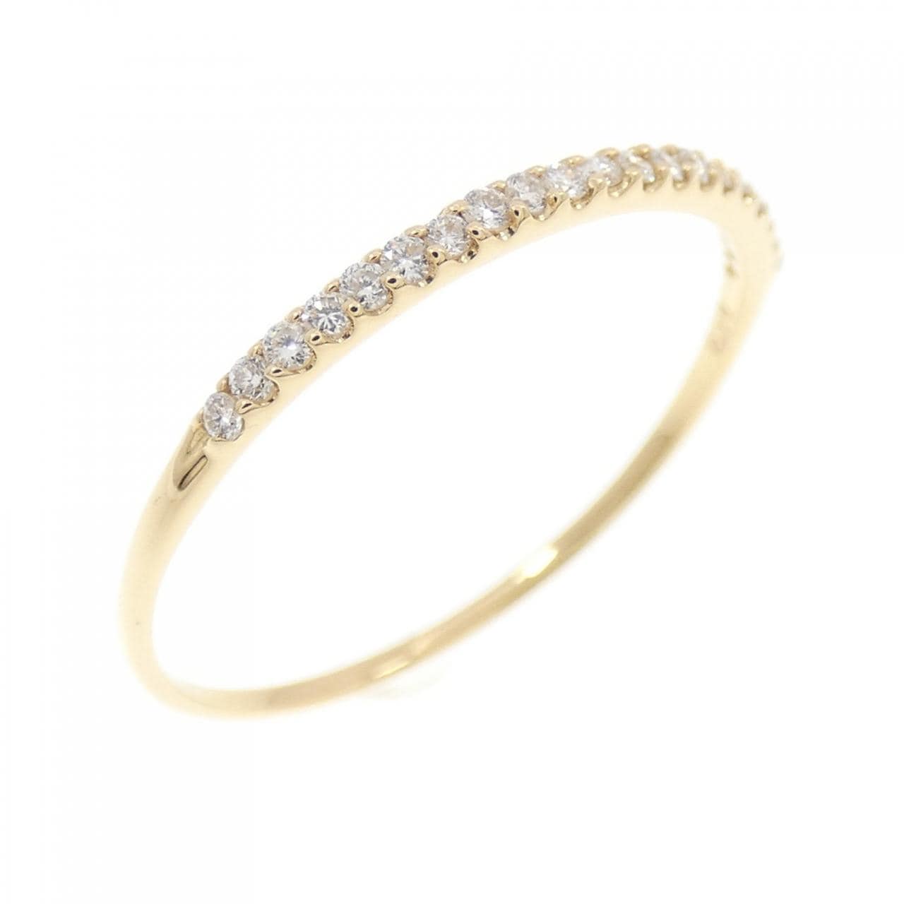 【リメイク】K18YG ダイヤモンド リング 0.10CT