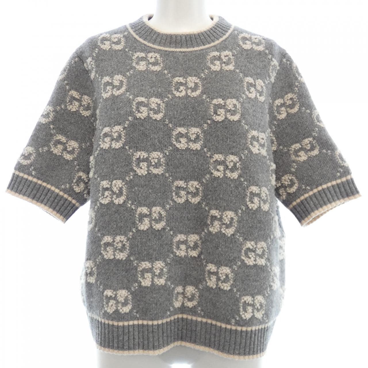 グッチ GUCCI GGブークレウールジャカードトップ 770059 XKCNA ニット