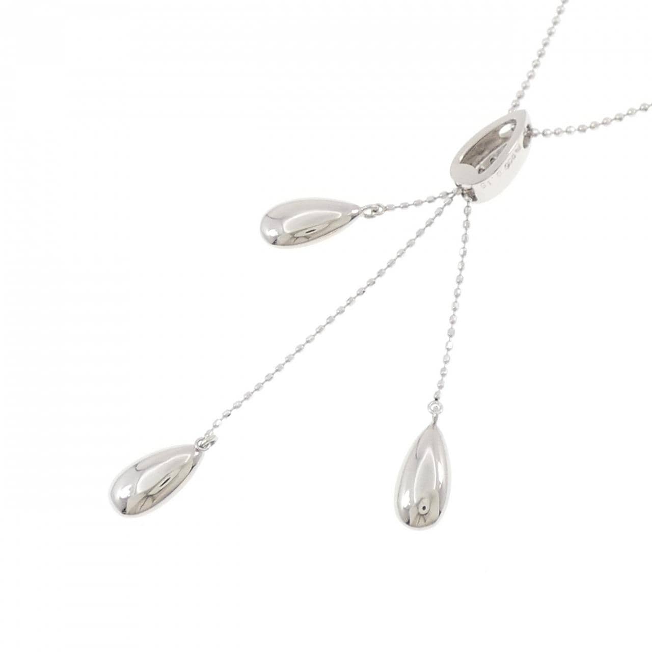 PT900/PT850 ダイヤモンド ネックレス 0.15CT