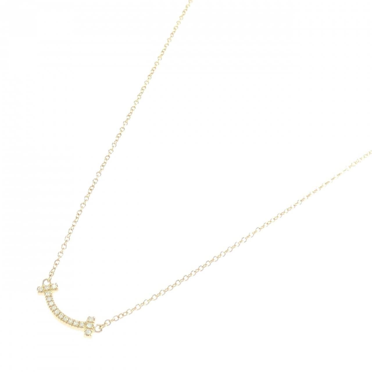 ティファニー Tスマイル ミニ ネックレス