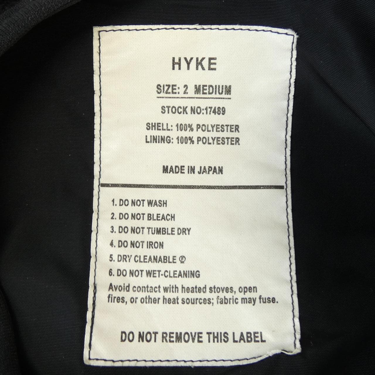 ハイク HYKE 242-17489 コート