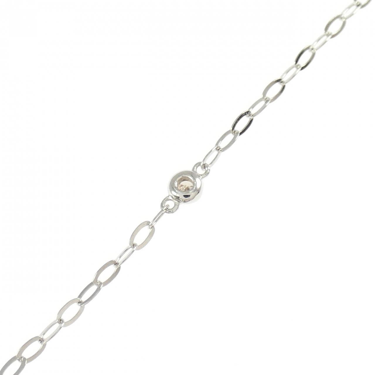 PT950 ダイヤモンド ネックレス 0.02CT