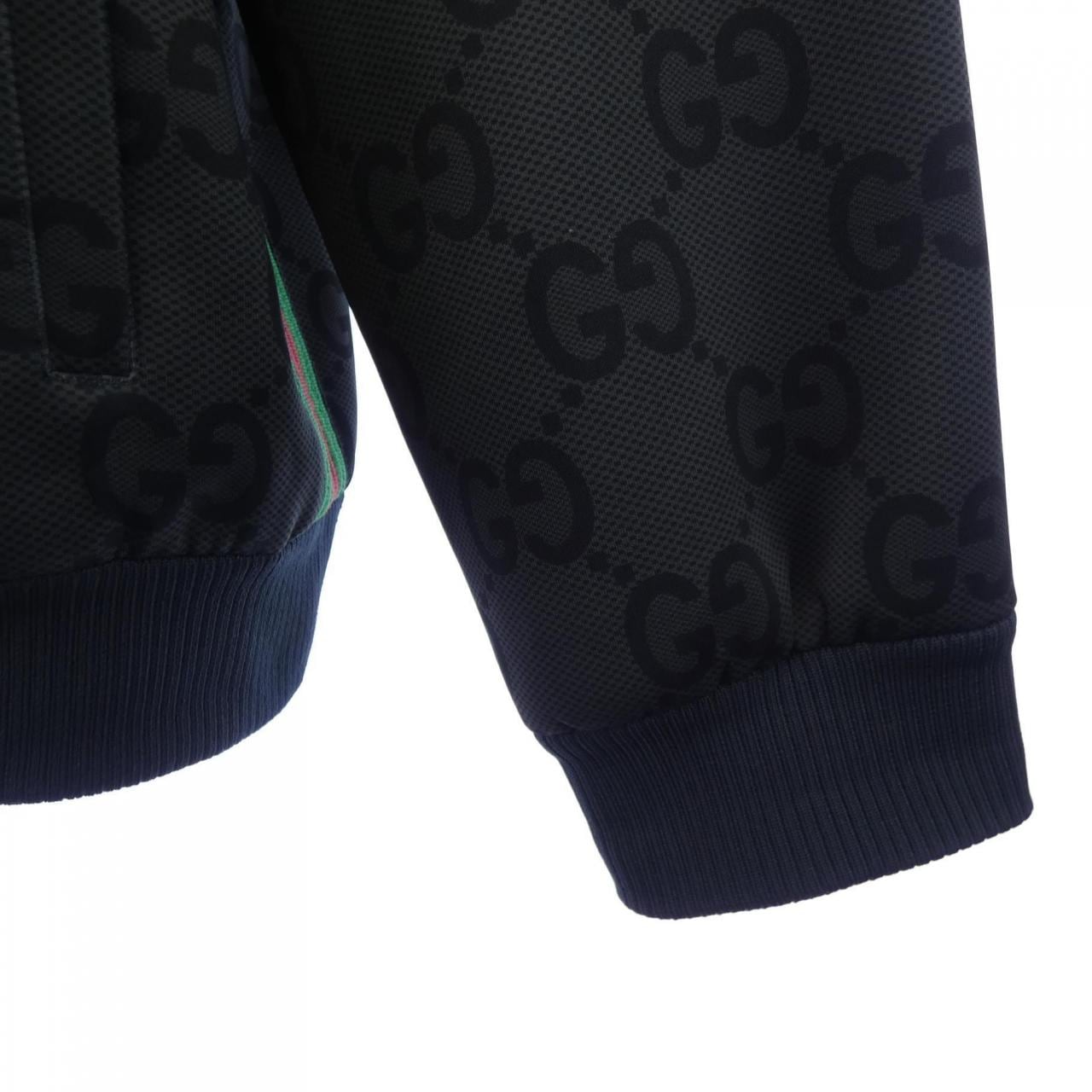 グッチ GUCCI ウェブ ストライプ付き ジャンボGG ジップジャケット 771619 XJF52 ブルゾン