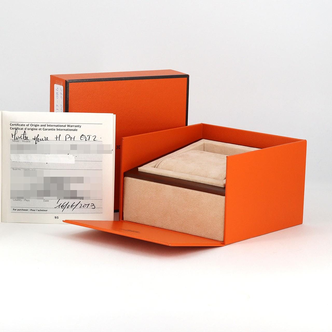 エルメス Hウォッチ HH1.210 SS クォーツ