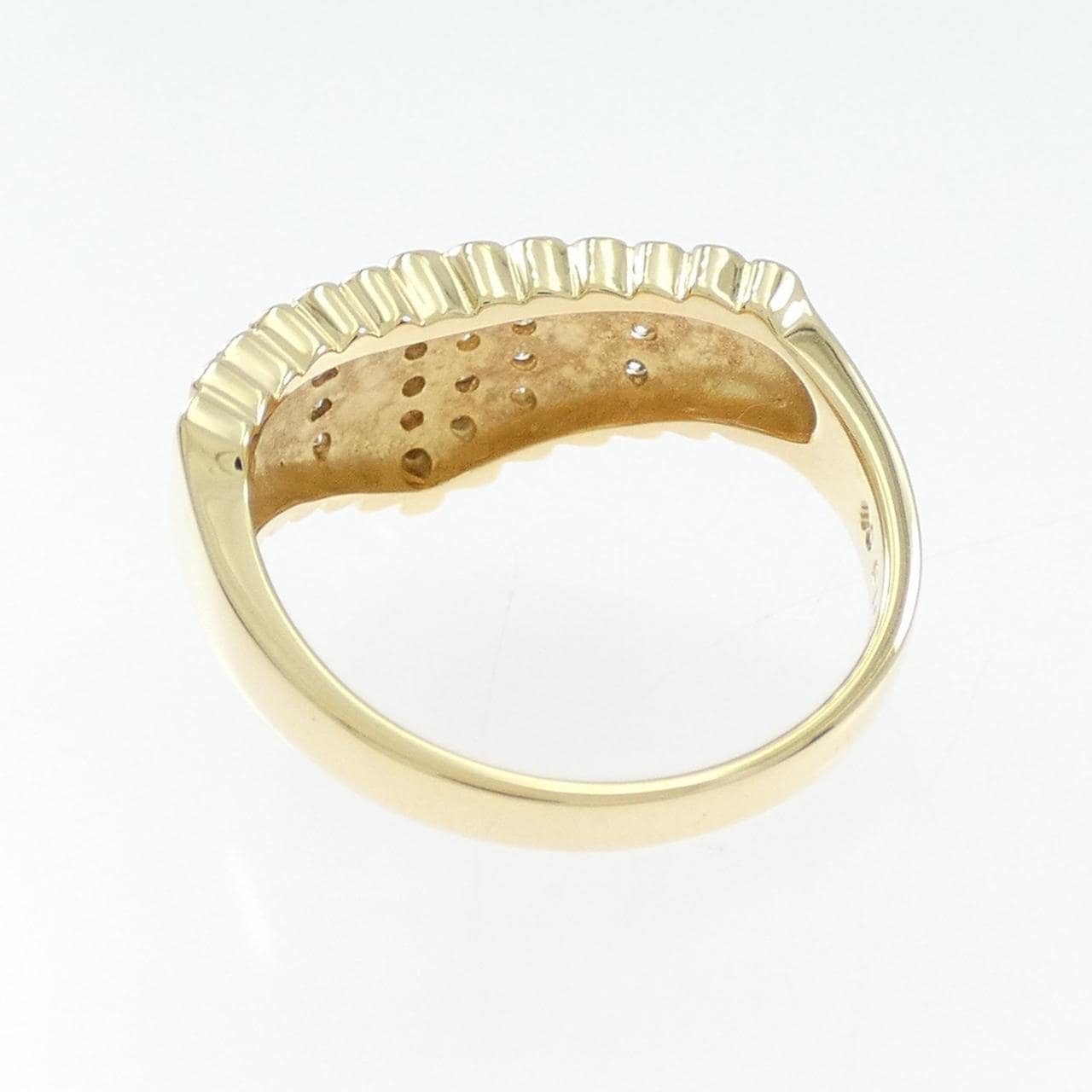 K18YG ダイヤモンド リング 0.15CT