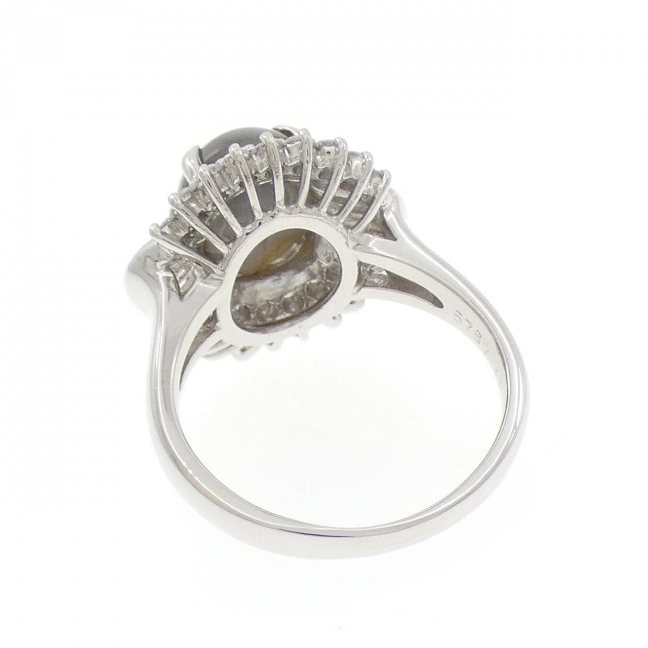 PT850 クリソベリルキャッツ リング 5.76CT