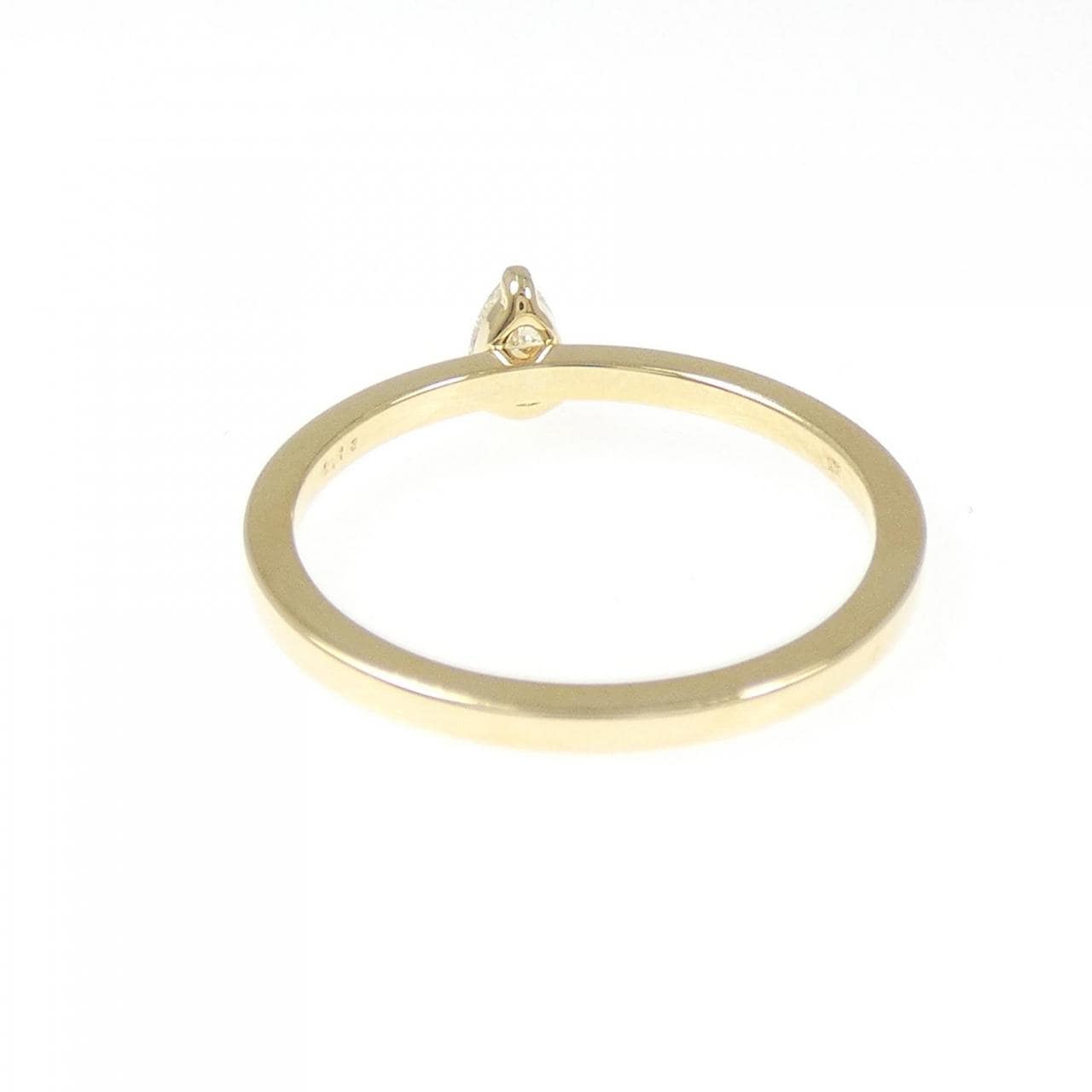 K18YG ダイヤモンド リング 0.13CT