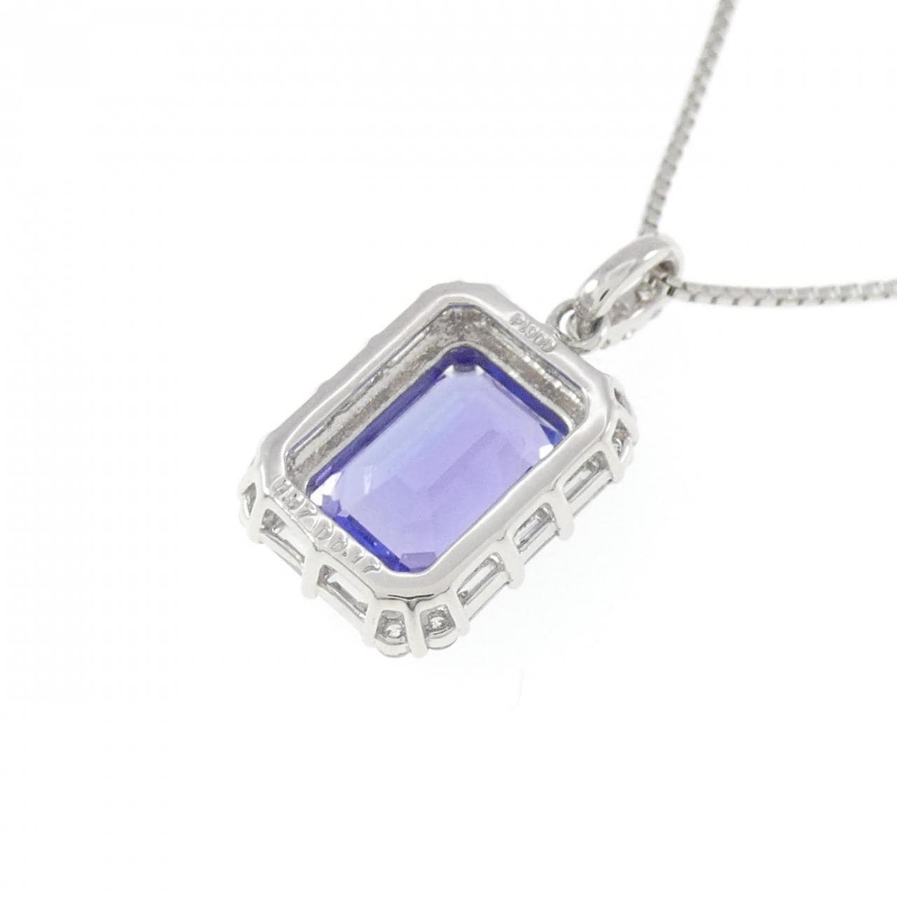 [BRAND NEW] PT Tanzanite Necklace 0.87CT