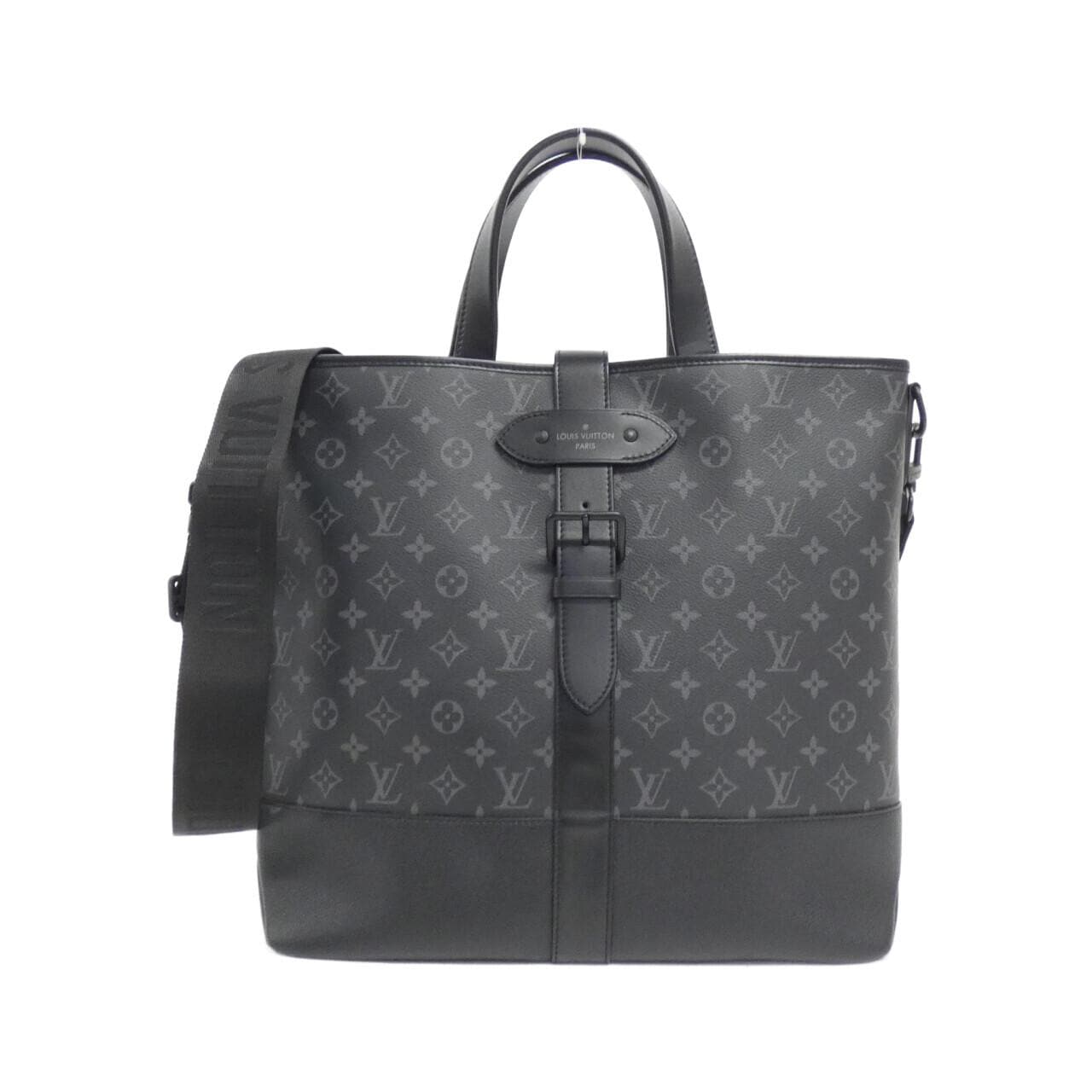 LOUIS VUITTON Monogram Eclipse Saumur 手提包 M45914 包袋