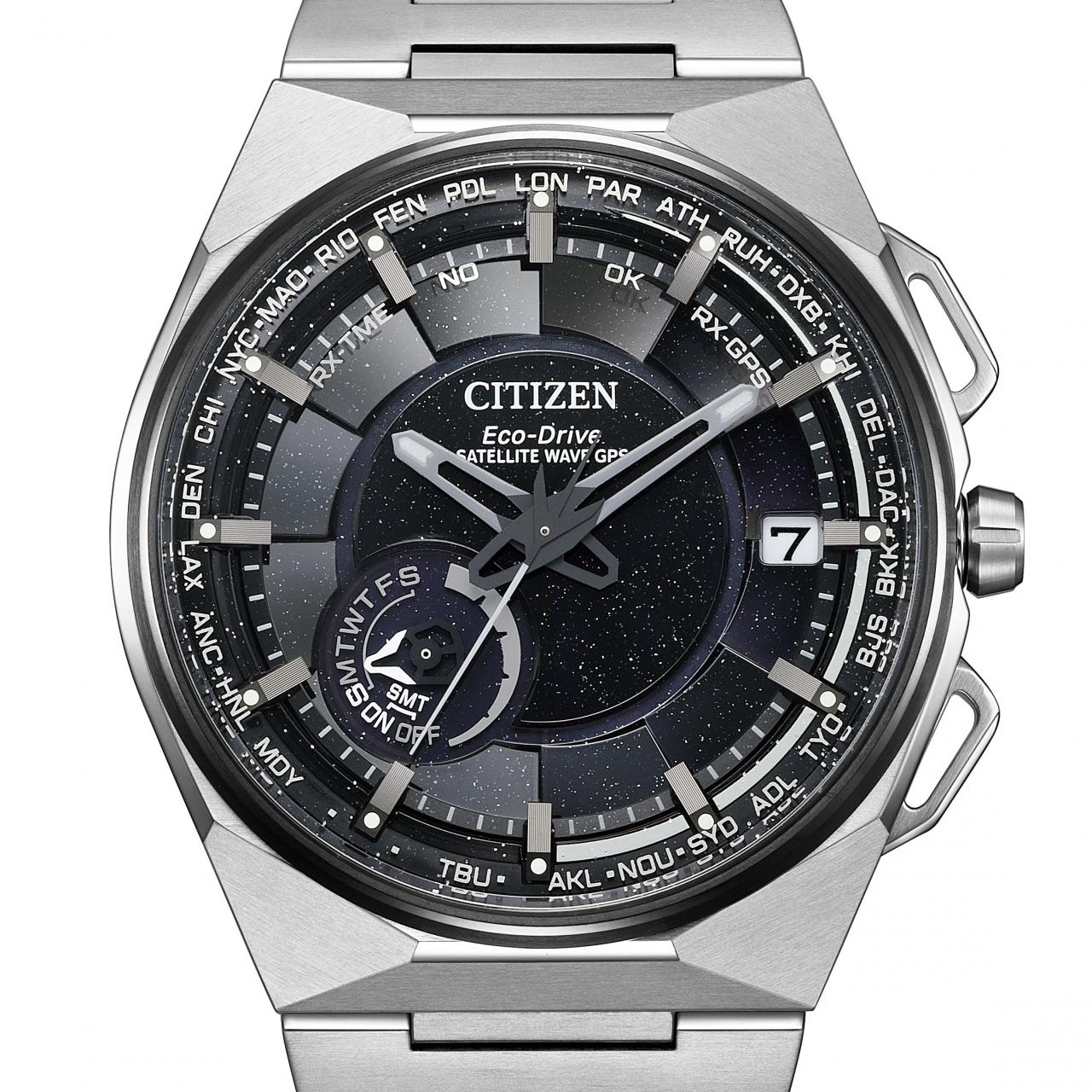 【新品】CITIZEN CITIZEN創意實驗室衛星波 GPS 電波手錶 F150-008HM01/CC3097-52E TI 太陽能石英