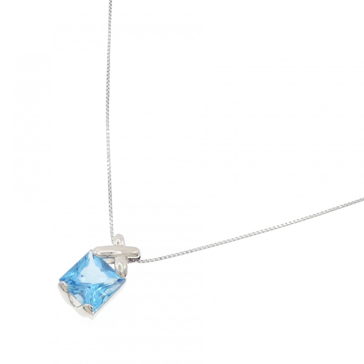 PT900/PT850 ブルートパーズ ネックレス